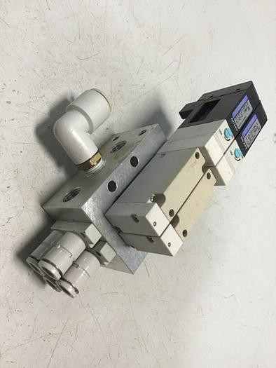 Used KOGANEI Manifold w/ Valve F10M2AJ #120894