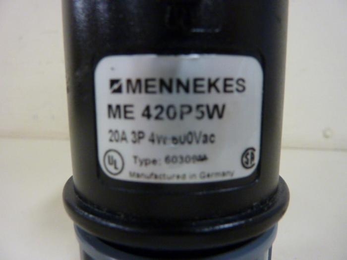 Used MENNEKES Plug ME 420P5W #60276
