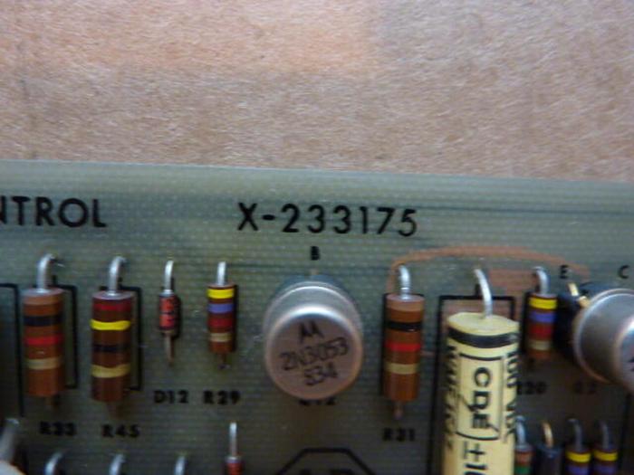 Used ALLEN BRADLEY Tally Reader PC Board X-233175 #27106