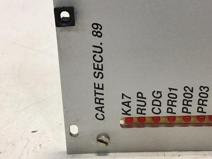 Used SEPRO ROBOTIQUE Circuit Board 07S00955.104/A #136876