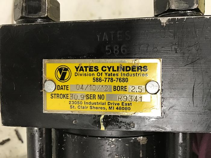 Used YATES Hydraulic Cylinder USED