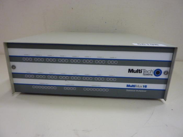 Used MULTI TECH INDUSTRIES Statistical Multiplexer MM1616C #56198
