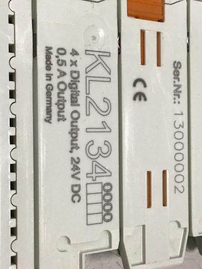 Used BECKHOFF Output Module KL2134 #125244