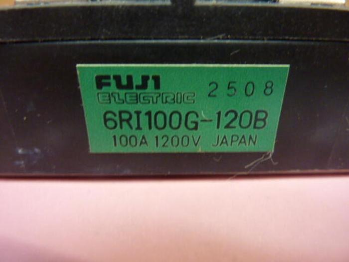 Used FUJI ELECTRIC Power Module 6RI100G-120 #37006
