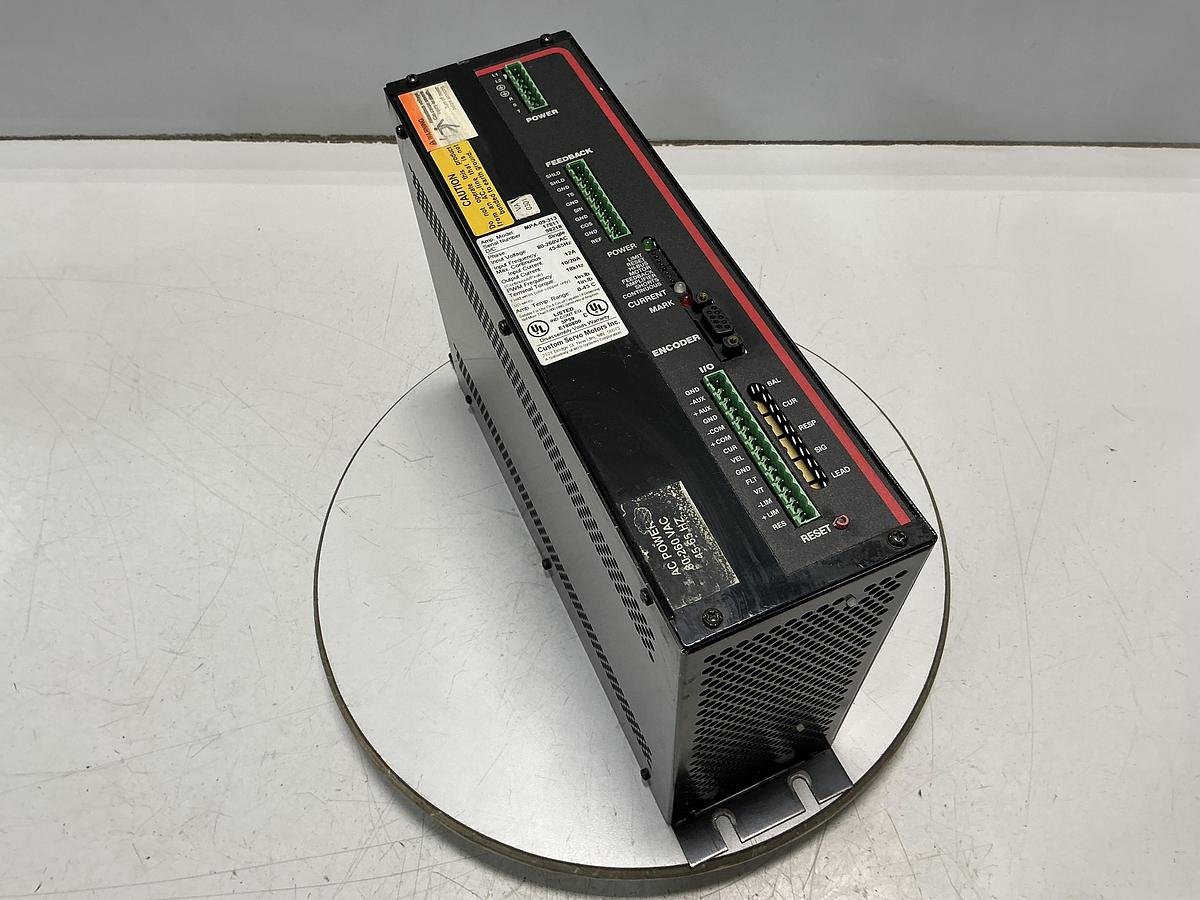 Used CUSTOM SERVO MOTORS MPA-09-313