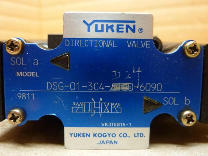 Used YUKEN Directional Valve DSG-01-3C4-D24-6090 #38404
