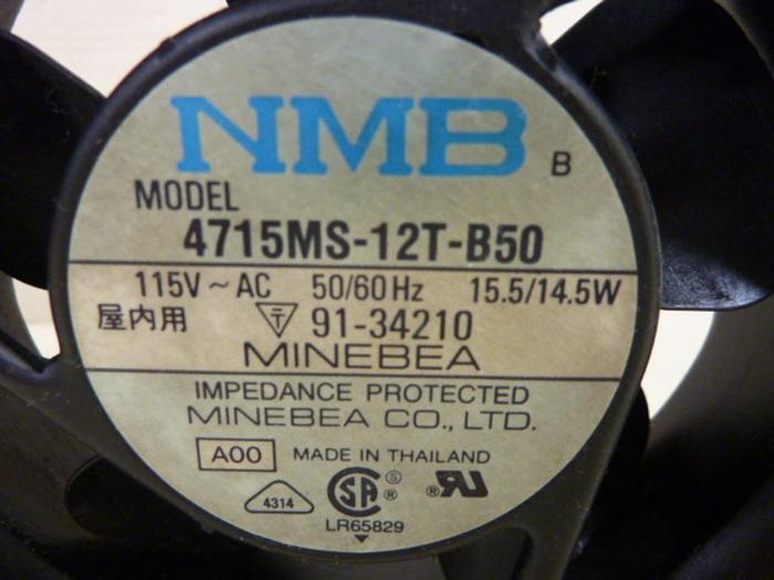 Used NMB Axial Fan 4715MS-12T-B50 #82811