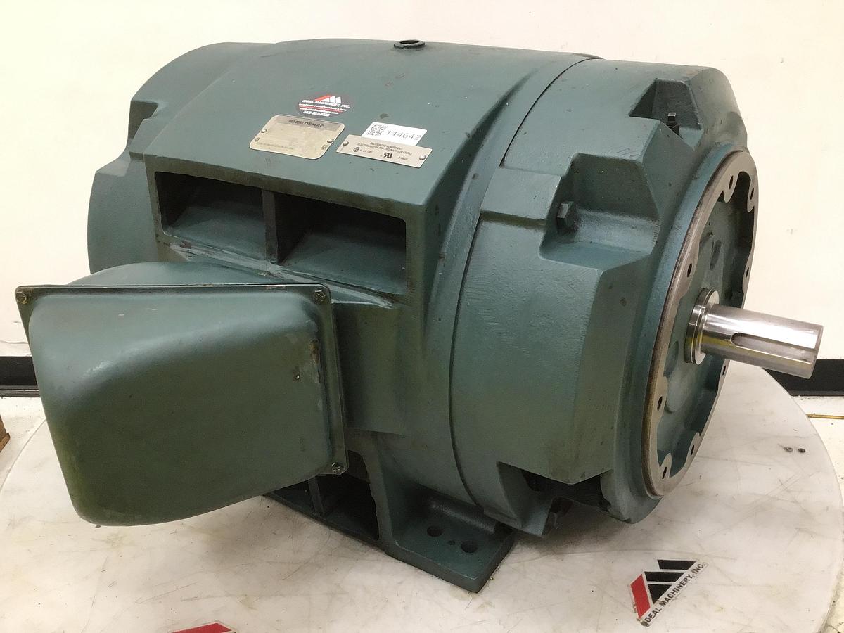 Used RELIANCE ELECTRIC P44G0743A Van Dorn Demag 125 HP Motor USED #144642
