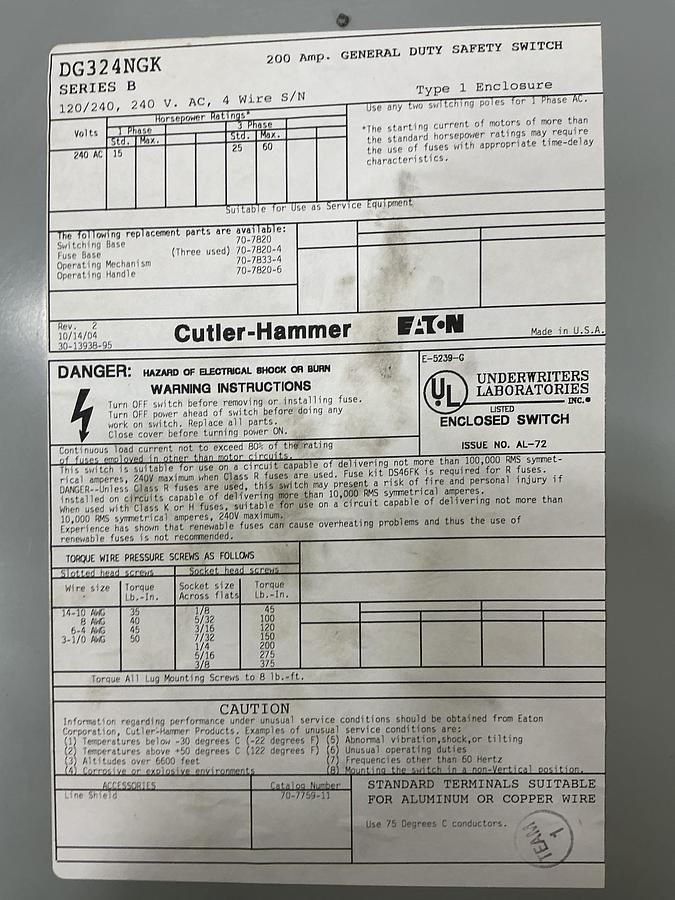 Used EATON