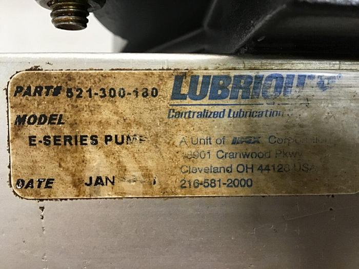 Used LUBRIQUIP TRABON Lubricator 521-300-180 USED