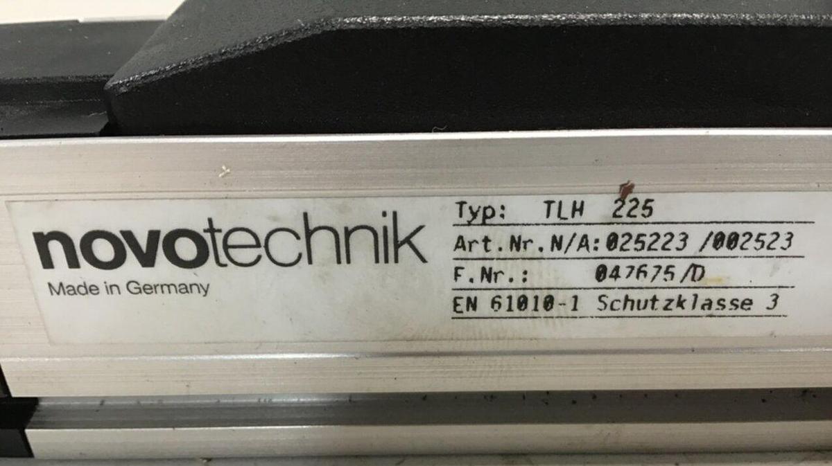 Used NOVOTECHNIK Position Transducer TLH225 Used