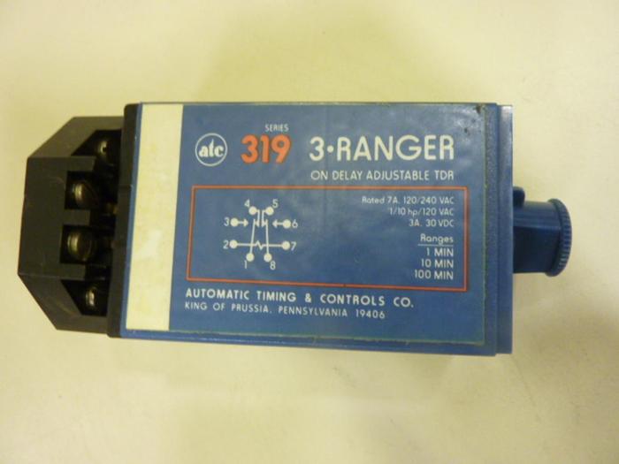 Used AUTOMATIC TIMING & CONTROL Timer 319 #51730