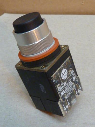 ALLEN BRADLEY Push Button 800MR-B2B BLACK #29757