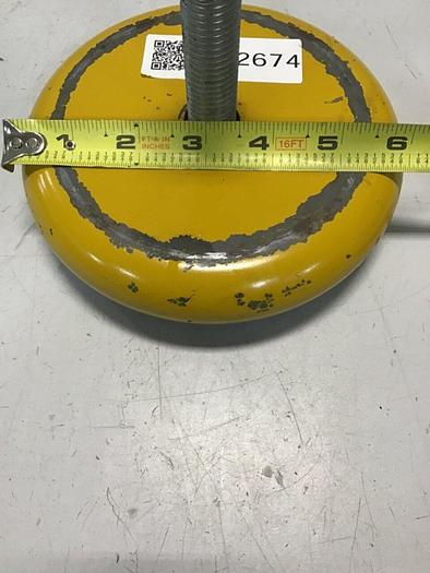 Used BARRY CONTROLS Leveling Mount Pad 6 Inch LM5B #122674