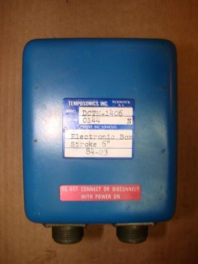 Used TEMPOSONICS INC Electronic Box DCTM-1406 #21315