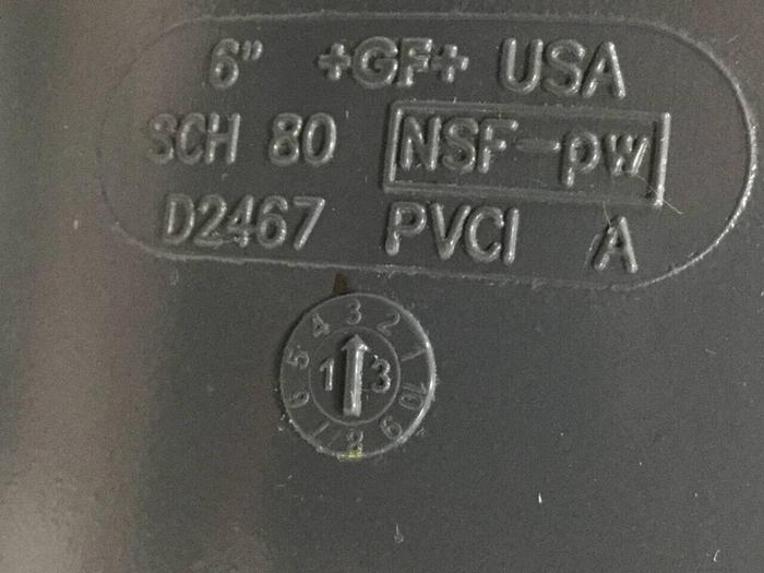 Used LASCO PVC Elbow D2467 #92716