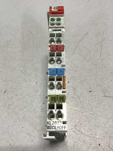 Used BECKHOFF Digital Output Module KL2022 #125211