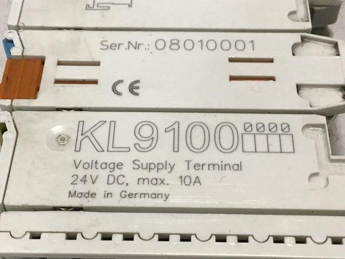 Used BECKHOFF Power Supply Terminal KL9100 #125233