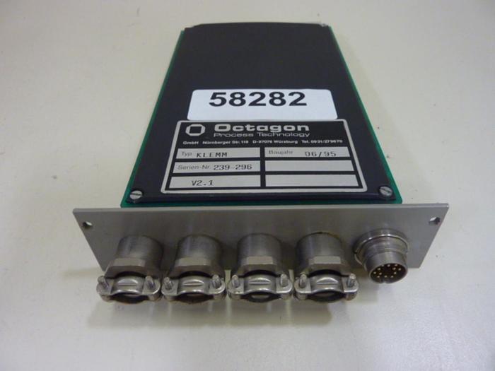 Used OCTAGON SYSTEMS Circuit Board KLEMM #58286