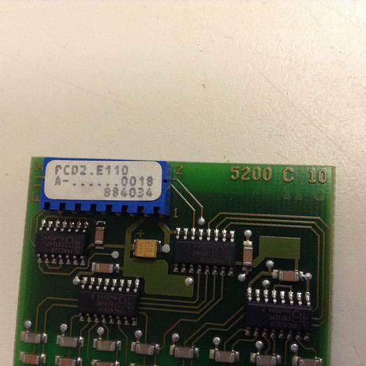 Used SAIA Digital Input Module PCD2.E110 Used