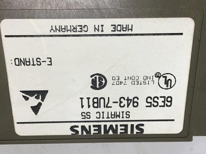 Used SIEMENS Simatic S5 6ES5 943-7UB11 #92065