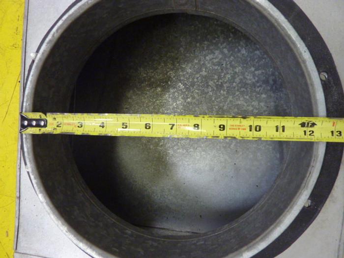 Used METAL FABRICATOR Dust Collector Duct DUCT218 #56218