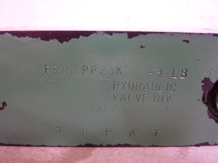 Used PARKER Valve PRM3PP25K31 #64615