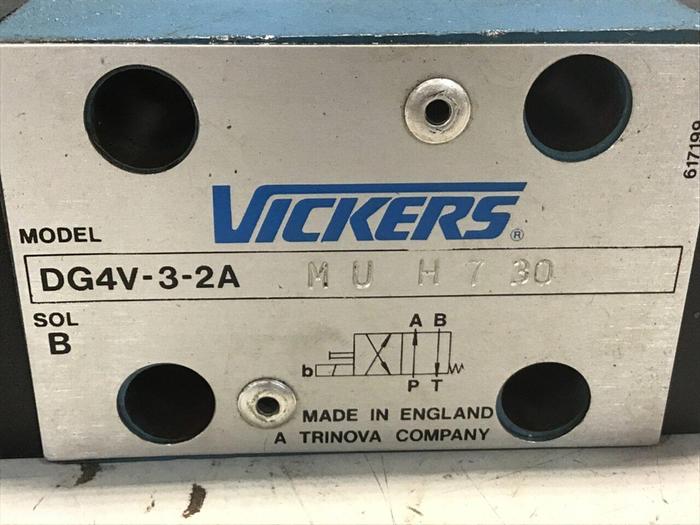 Used VICKERS Valve DG4V32AMUH730 #137502