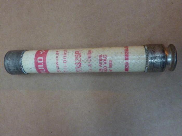 Used GOULD / SHAWMUT 25 Amp Fuse TRS25R #36404
