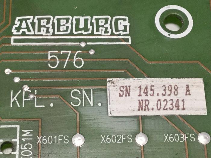 Used ARBURG Circuit Board 576 Used