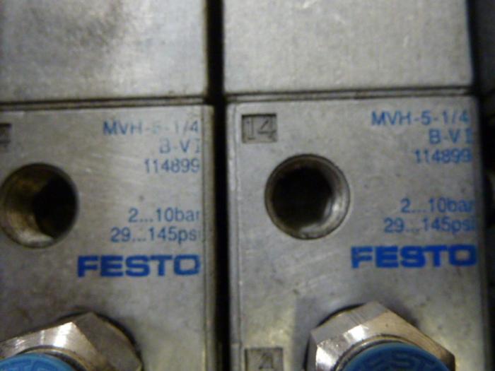 Used FESTO Control Block / Valve Terminal IFB8-02 #52837