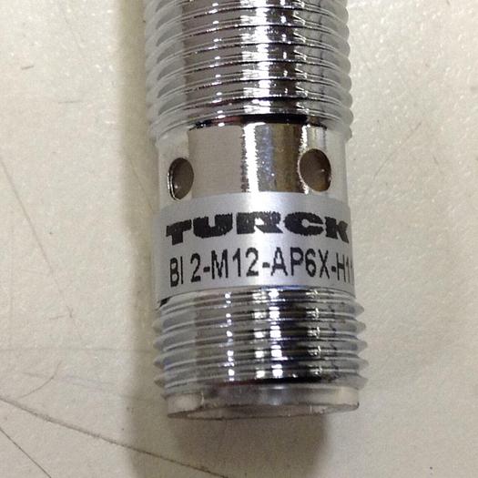 Used TURCK ELEKTRONIK Proximity Switch BI2-M12-AP6X-H1141 #82676