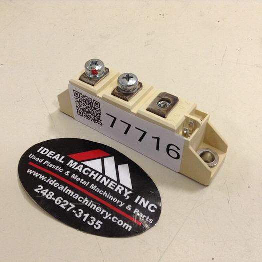 Used SEMIKRON Thyristor Module SKKH 57/16E #77716