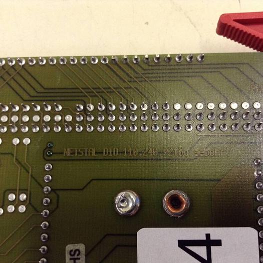 Used NETSTAL Circuit Board DIO 110.2409216A #77975