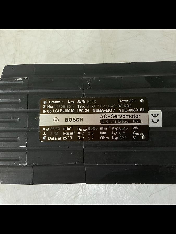 Used BOSCH SG-B2.027.049-03.000