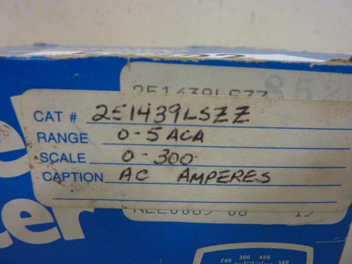 GENERAL ELECTRIC Panel Meter 251439LSZZ #58722