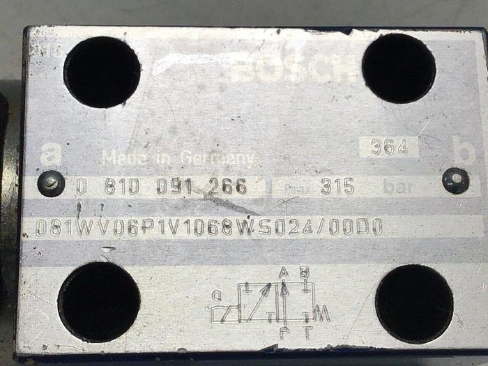 Used BOSCH Valve 0 810 091 266 #117069