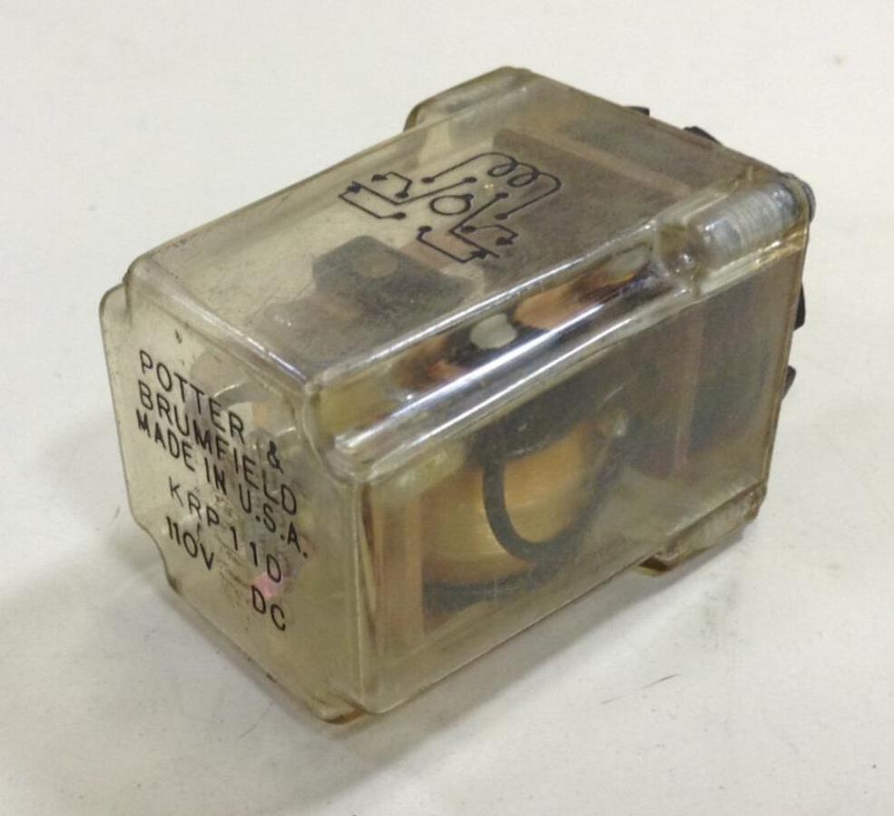 Used POTTER & BRUMFIELD Relay KRP11D USED
