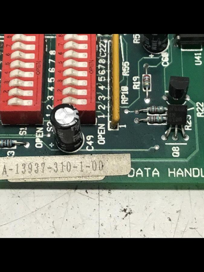 Used BARBER COLMAN Data Handler Board A-13937-310-1-00 #135504