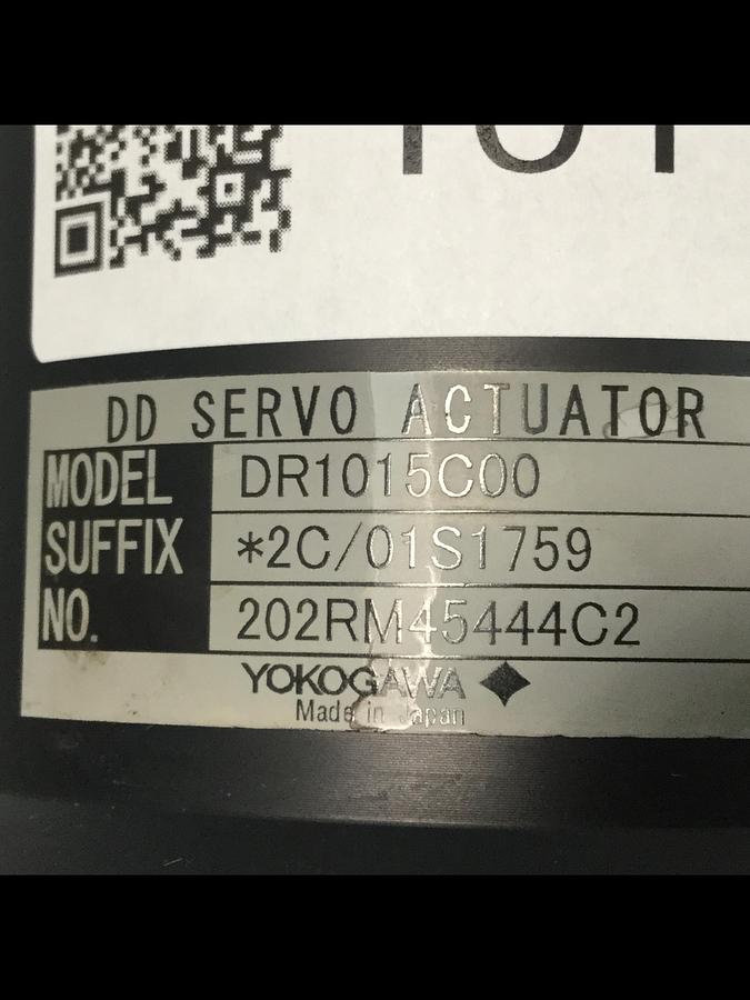 Used YOKOGAWA Servo Actuator DR1015C00-2C/01S1759 Used