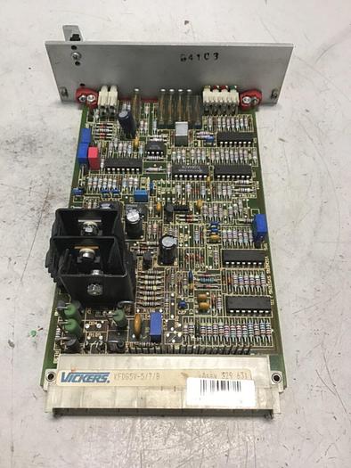 Used VICKERS Control Card EEA-PAM-561-A-12 Used