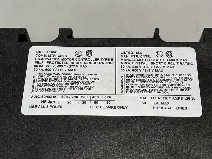 Used SIEMENS 3RV1041-4JA10