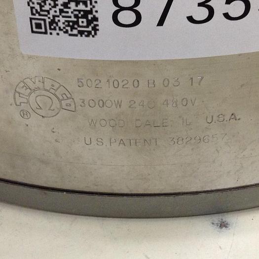 TEMPCO 3000 Watt Heater Band 5021020 B 03 17 #87355