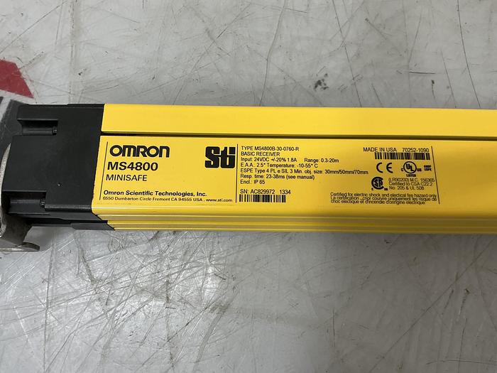 Used OMRON MS4800B-30-0760-R