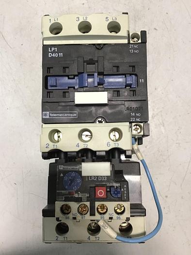 Used TELEMECANIQUE Contactor LP1D4011 #138651
