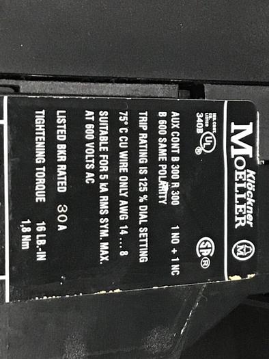 Used MOELLER Overload Relay Contactor Z00-24 #128862