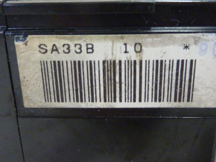 Used FUJI ELECTRIC 10 Amp Circuit Breaker SA33B-10 #60742