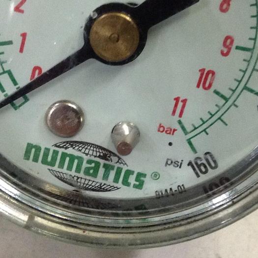 Used NUMATICS Pressure Gauge 214-103 #83842