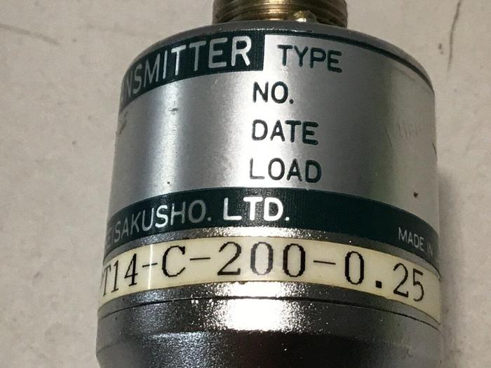 Used NAGANO Pressure Transmitter KH15-PT14-C-200-0.25 #126508