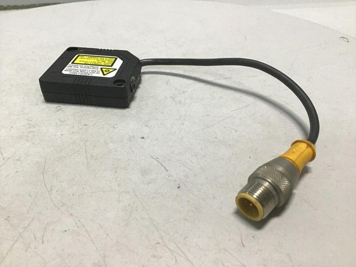 Used BANNER ENGINEERING Laser Sensor PD45VP6C200Q Used